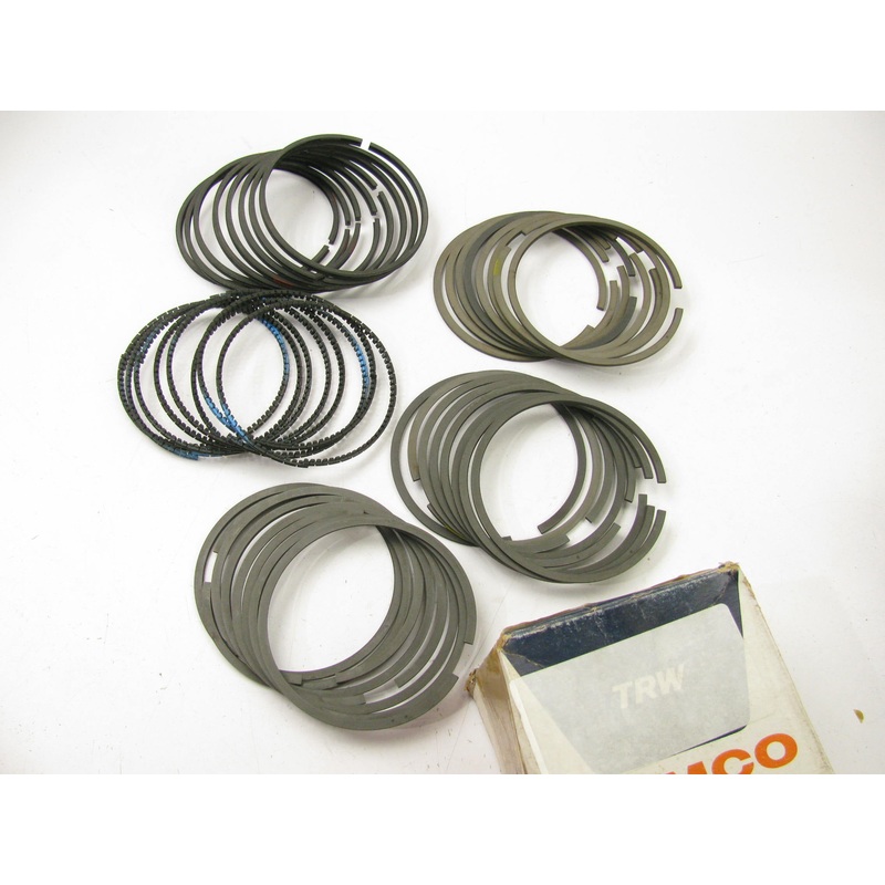TRW T8241MD .020'' Size Piston Rings Set 1970-1984 Ford 330 Truck Marine Engine