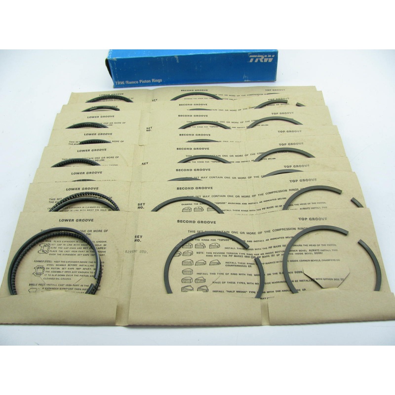TRW T8295RC Engine Piston Rings - Standard 1974-1975 Ford 360 V8