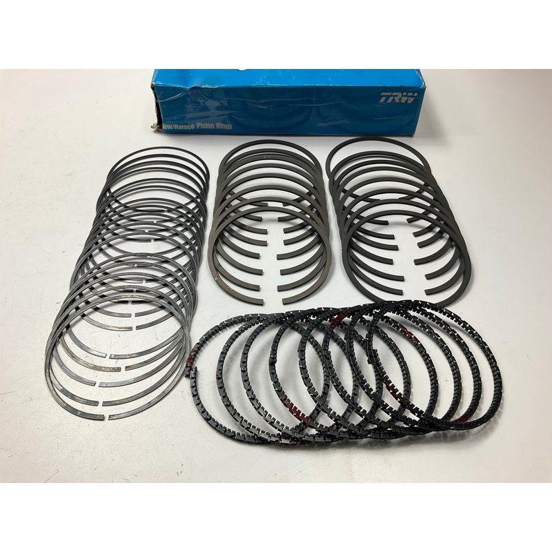 TRW T9130 Plasma Ceramic Piston Rings STD Chevy 327 350, Ford 302 351M 400-V8