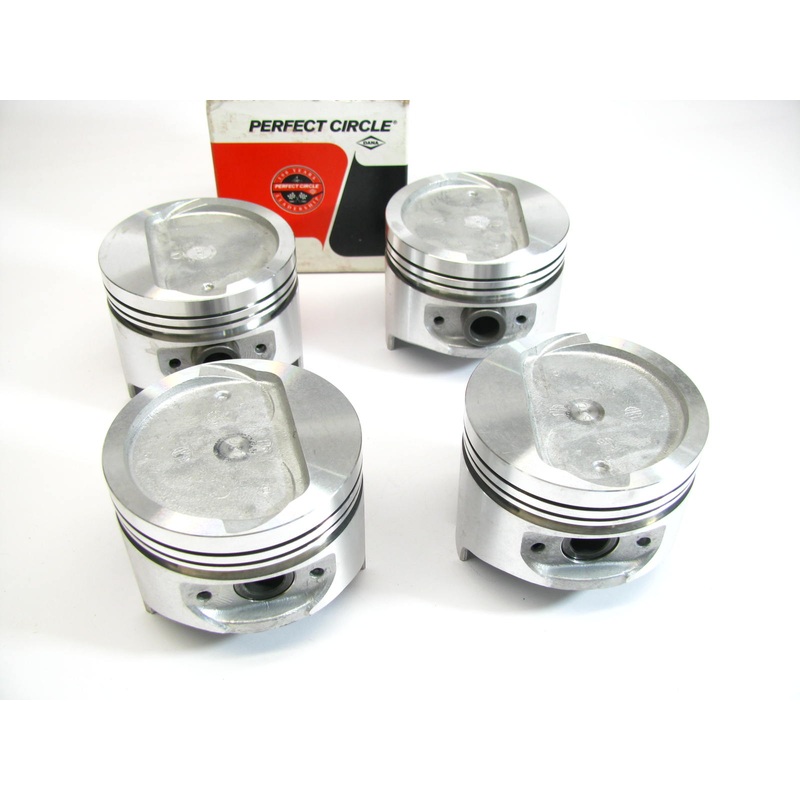 (4) Perfect Circle 224-2310 Engine Piston - Standard 1983-1986 Toyota 2SELC 2.0L
