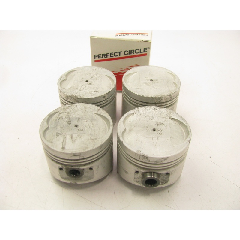 (4) Perfect Circle 224-2712-020 Engine Piston .020'' 1989-1992 Mitsubishi 2.0L