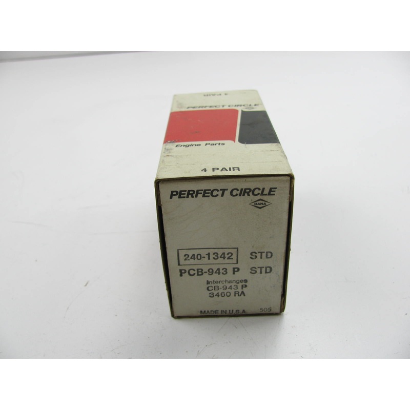 (4) Perfect Circle PCB-943P Connecting Rod Bearings - Standard 1971-74 Ford 2.0L