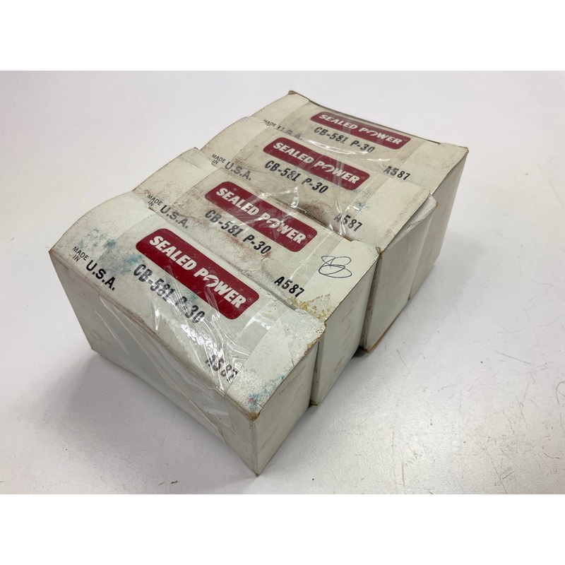 (4) Sealed CB-581P-30 Connecting Rod Bearings .030'' 1959-75 IHC 266 304 345 392