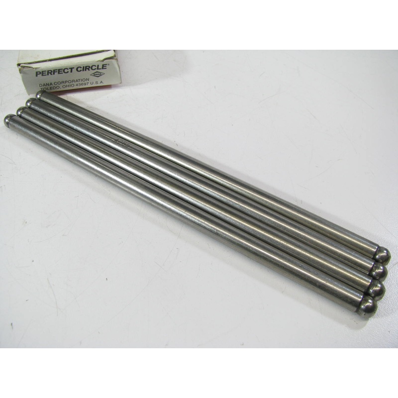 (4) Perfect Circle 215-4285 Engine Chrome Moly Push Rods - 7.746'' OAL
