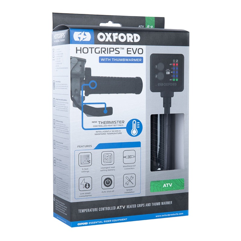 Oxford EVO HotGrips  ATV - V9 Dual Thermister Switch