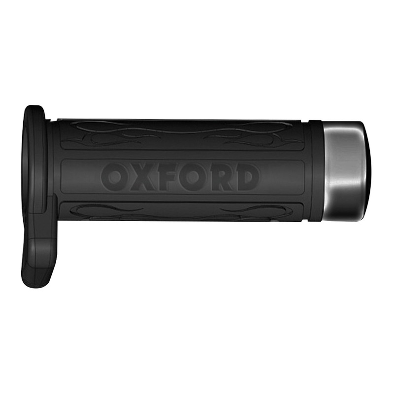Oxford HotGrips  - Replacement Dark Chrome Cap for 697 Hotgrip
