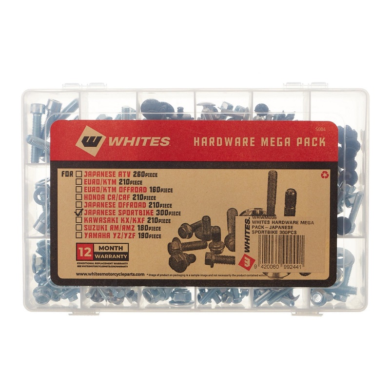 Whites Hardware Mega Pack - Japanese Sportbike 300PCS