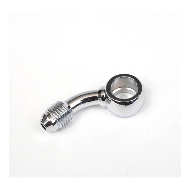 Whites Brake - 10mm Banjo - 45@90 Chrome Steel