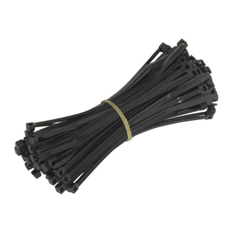 Whites Cable Ties 250 x 3.6mm (100/Bag) - White